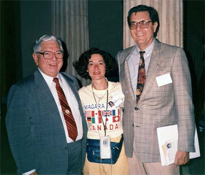 Jose Silva and Burt Goldman with Dr. Fullam